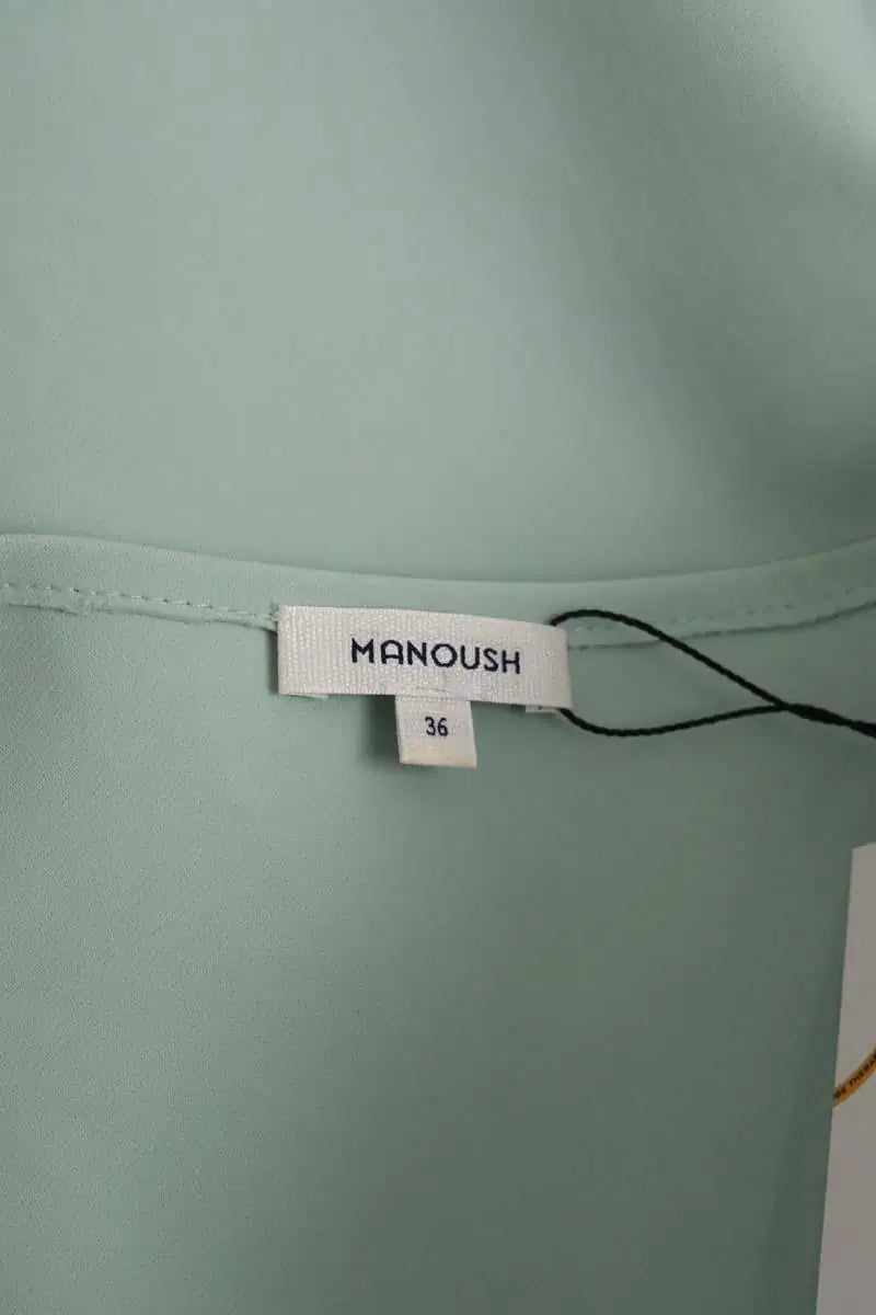 Robe Manoush Vert en Viscose