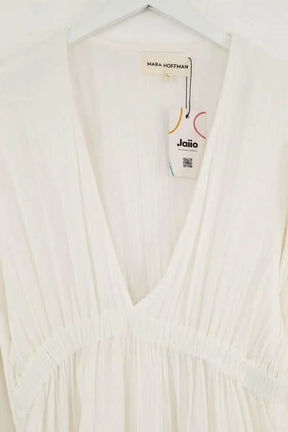 Robe Mara Hoffman Blanc en Coton