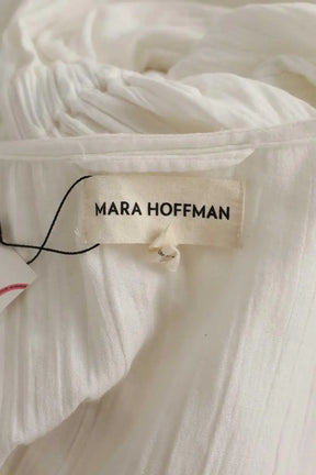 Robe Mara Hoffman Blanc en Coton