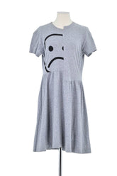 Robe Marc Jacobs Gris en Coton, taille M - Seconde Main