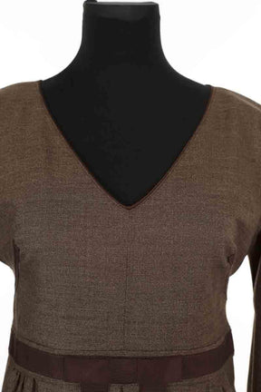 Robe Marc Jacobs Marron en Laine