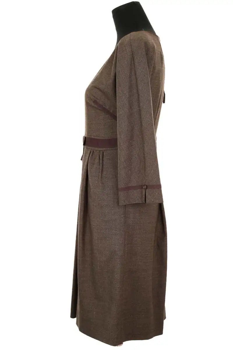 Robe Marc Jacobs Marron en Laine
