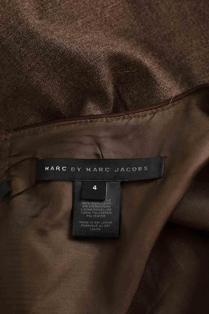 Robe Marc Jacobs Marron en Laine