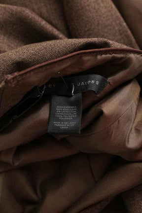 Robe Marc Jacobs Marron en Laine