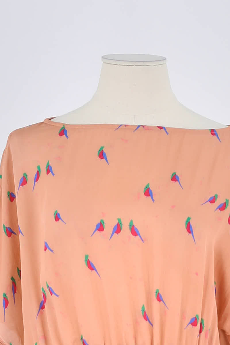 Robe Marc Jacobs Rose en Soie