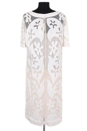 Robe Marella Blanc en Synthétique