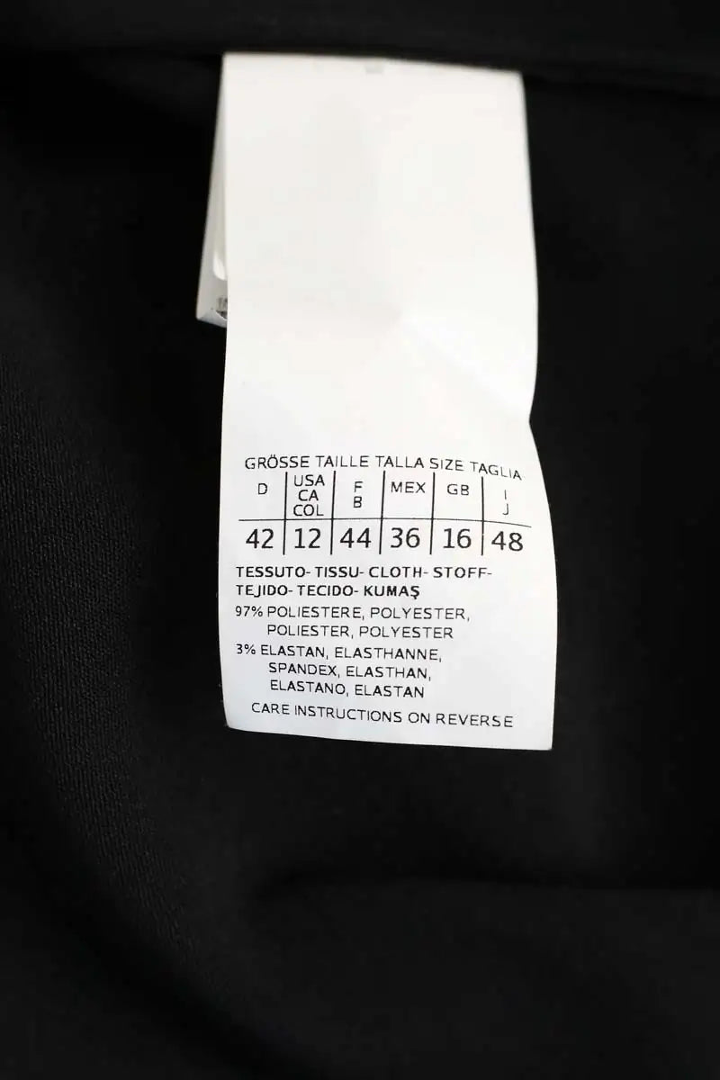 Robe Marella Noir en Polyester