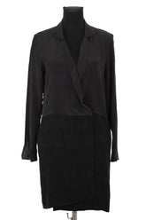 Robe Margaux Lonnberg Bonnie Noir en Coton, taille M - Seconde Main