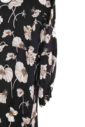 Robe Maria de la Orden Noir en Viscose