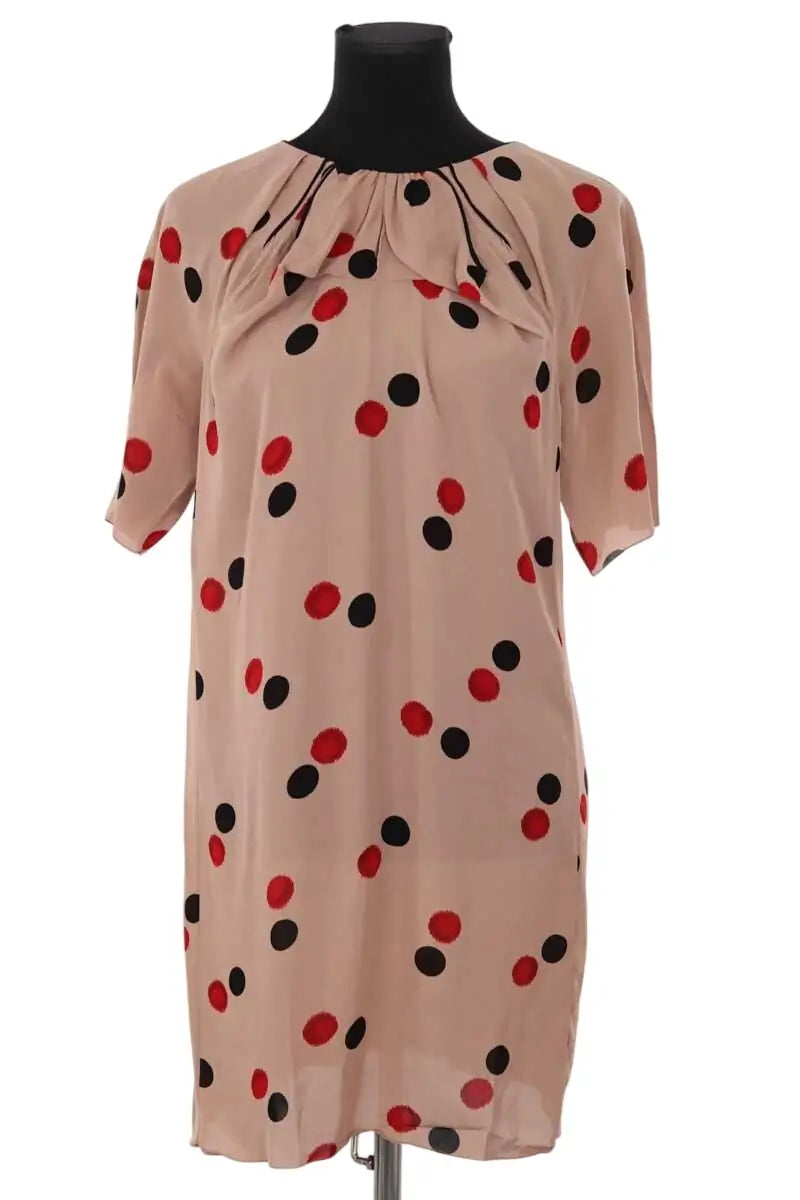 Robe Marni Beige en Viscose, taille S - Seconde Main