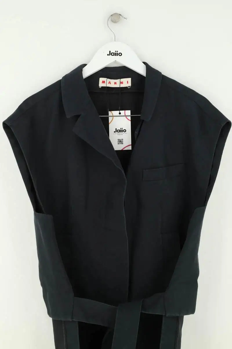 Robe Marni Marine en Coton