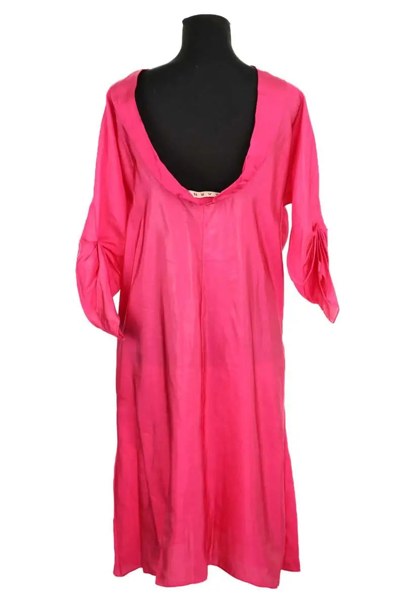 Robe Marni Rose en Viscose