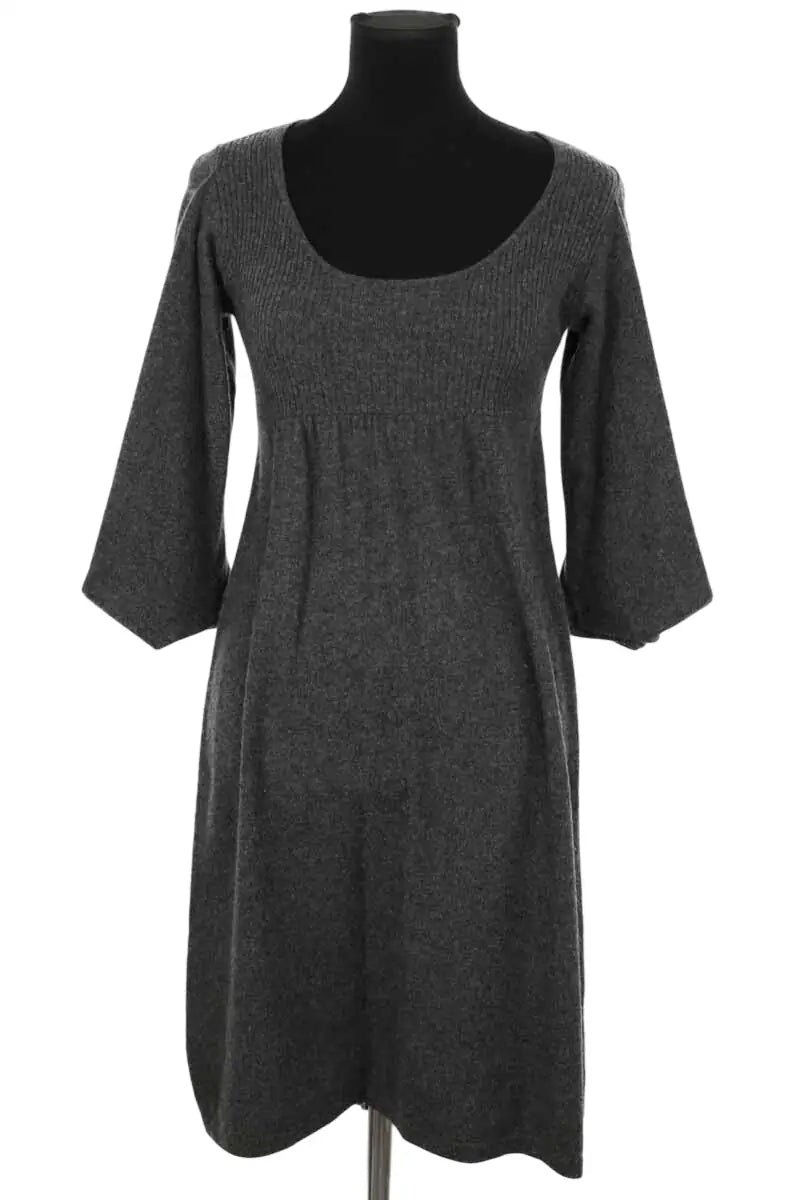 Robe Max & Moi Anthracite en Cachemire, taille M - Seconde Main