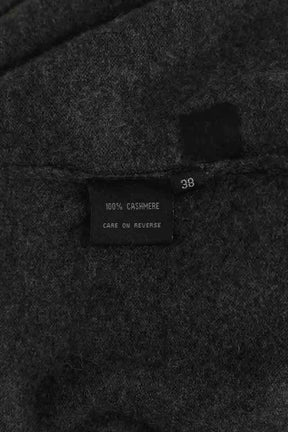 Robe Max & Moi Anthracite en Cachemire