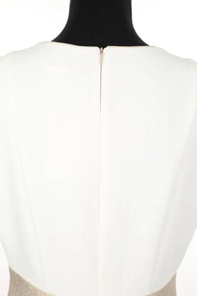 Robe Max Mara Beige en Synthétique