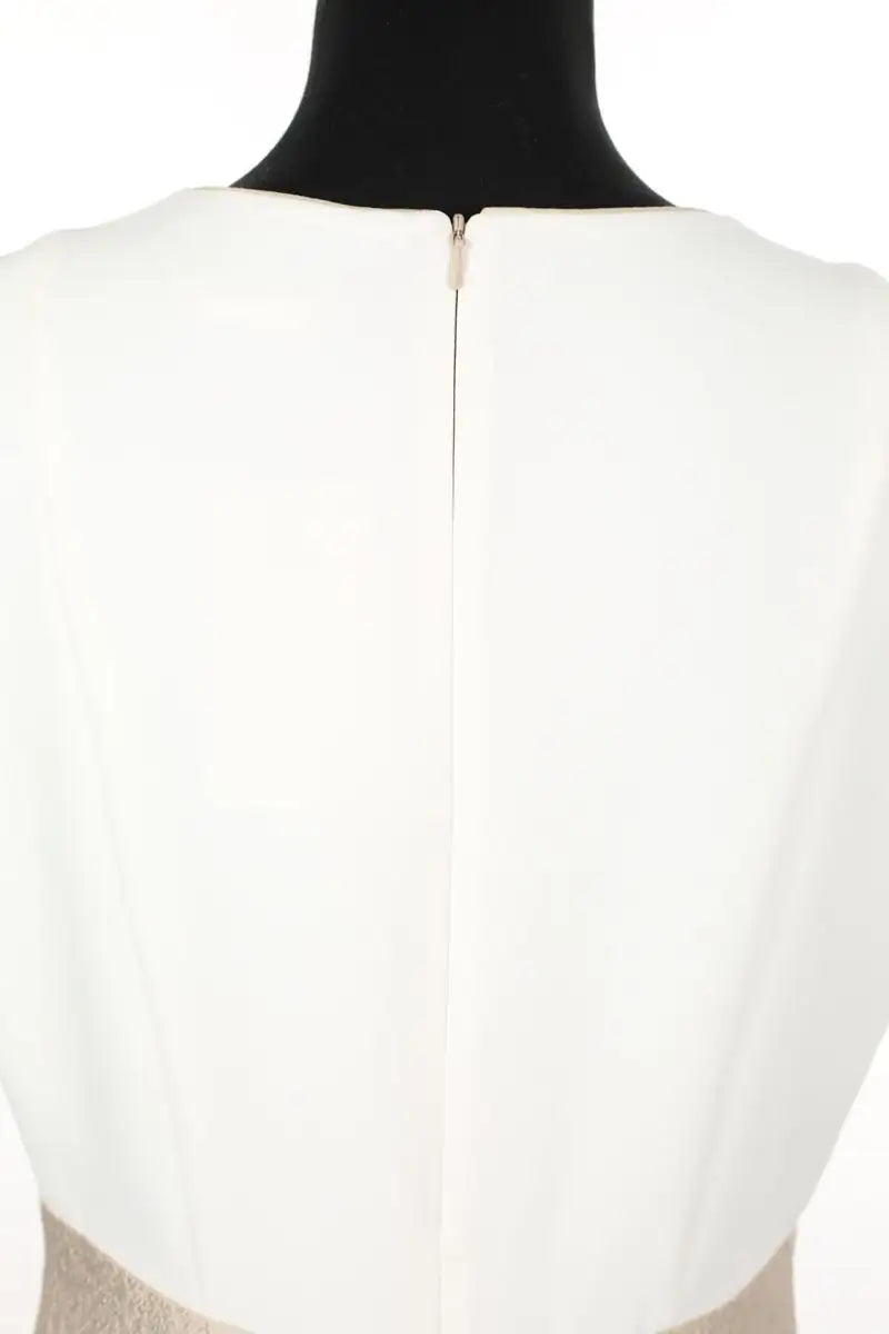 Robe Max Mara Beige en Synthétique