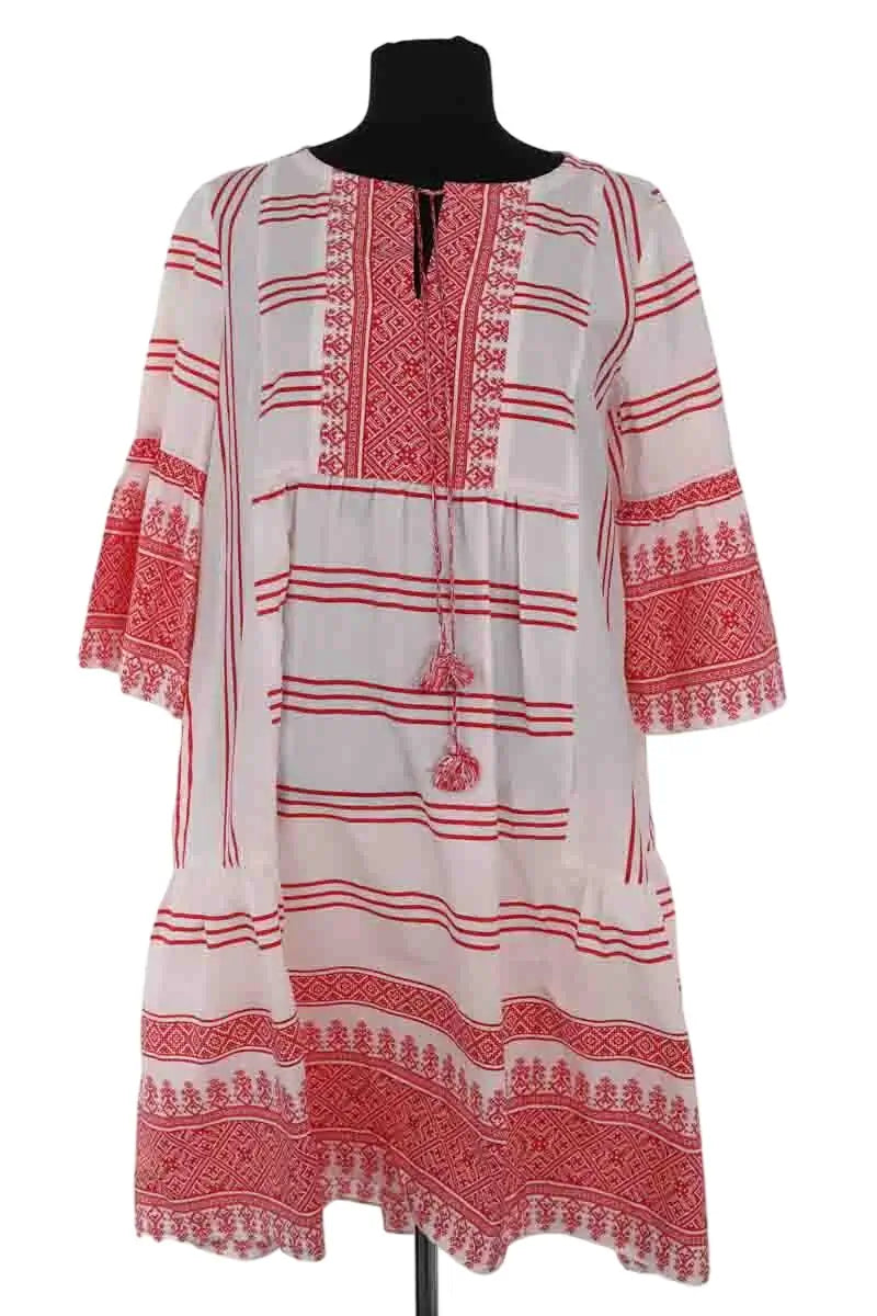 Robe Max Mara Blanc en Synthétique, taille M - Seconde Main