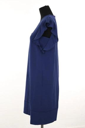 Robe Max Mara Bleu en Synthétique