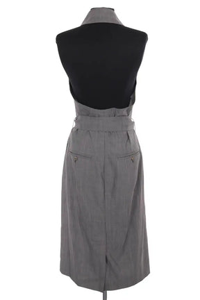 Robe Max Mara Gris en Laine