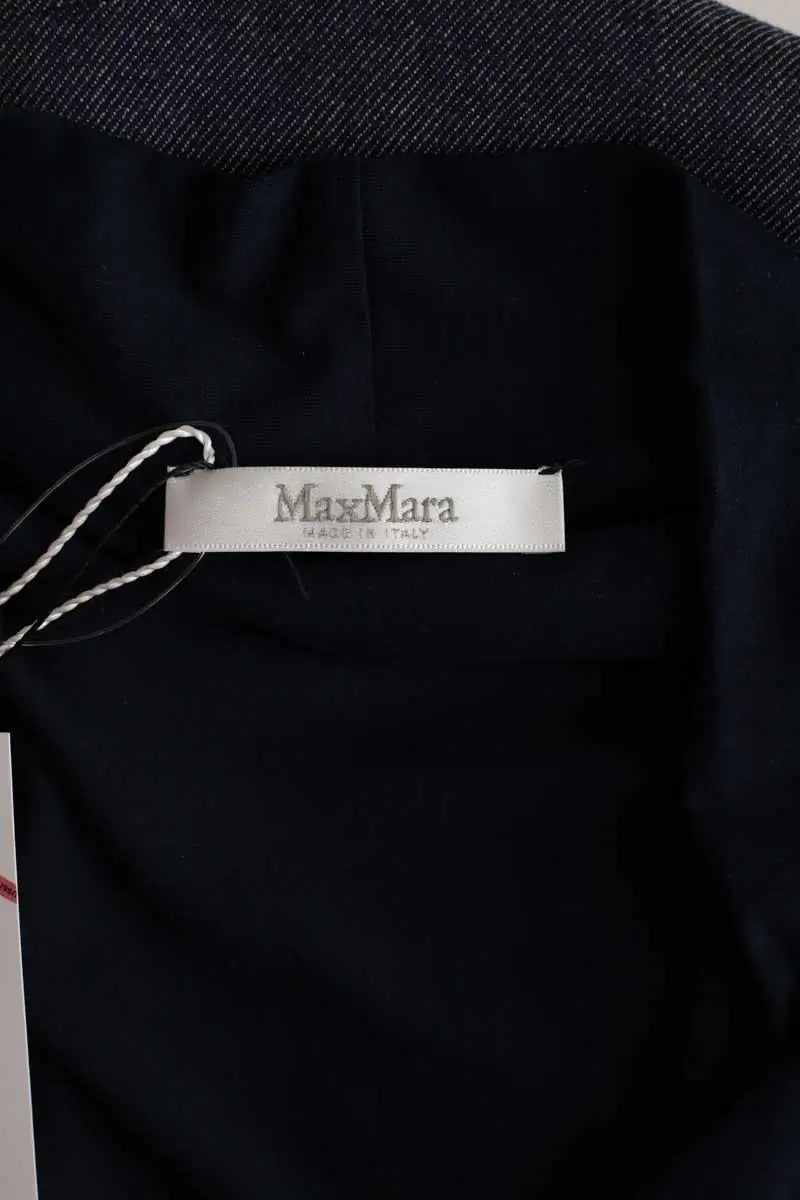 Robe Max Mara Marine en Viscose