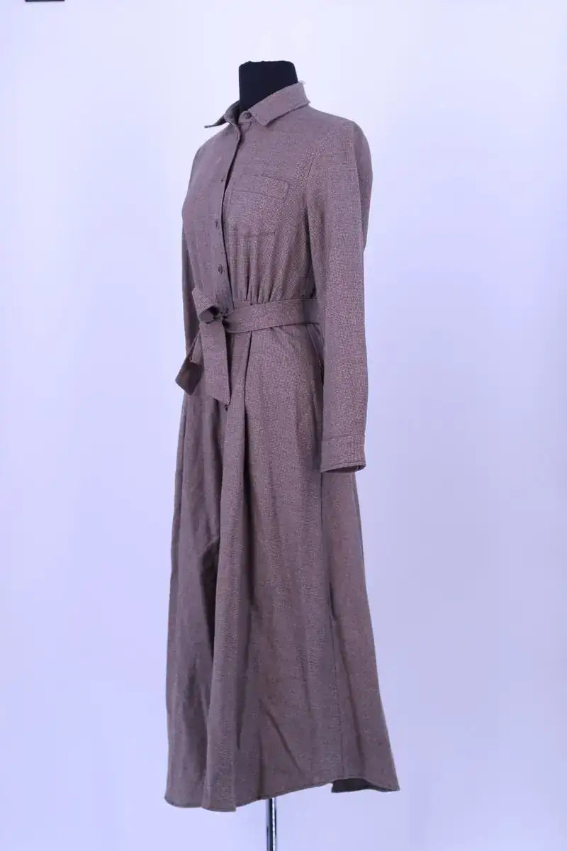 Robe Max Mara Marron en Laine