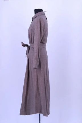 Robe Max Mara Marron en Laine
