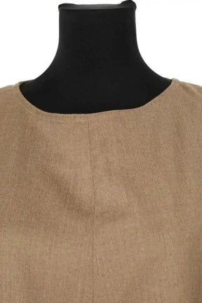 Robe Max Mara Marron en Laine