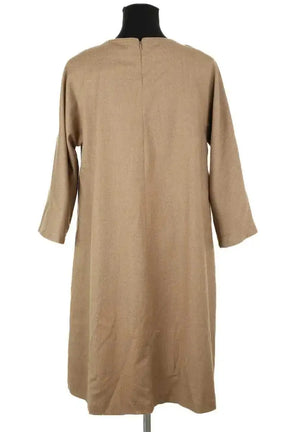 Robe Max Mara Marron en Laine