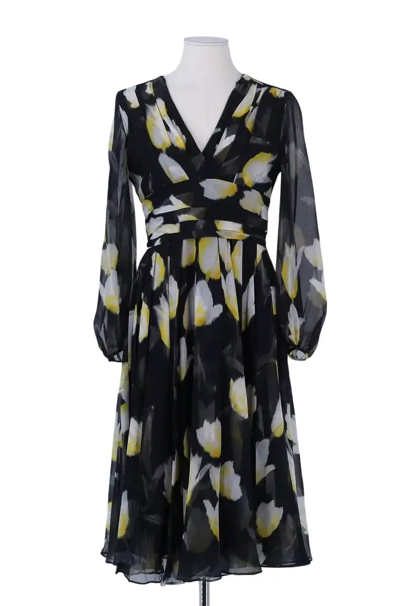 Robe Max Mara Noir en Soie, taille S - Seconde Main