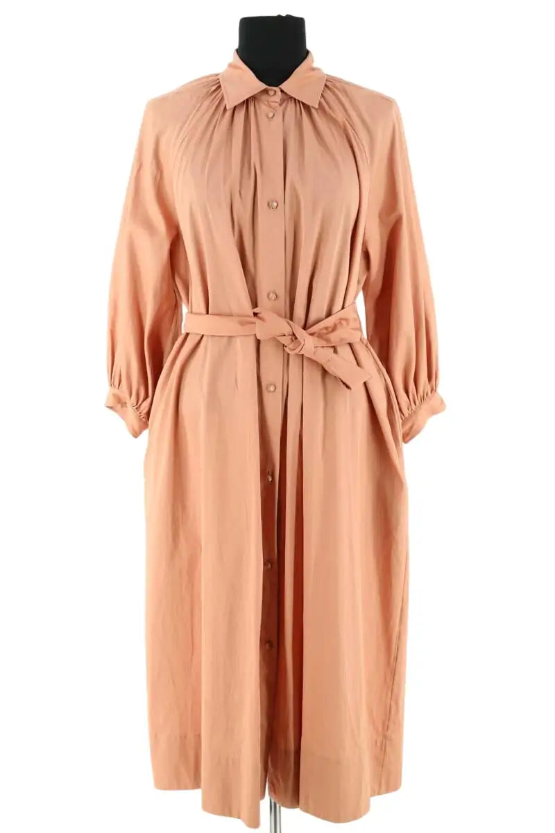 Robe Max Mara Rose en Synthétique, taille M - Seconde Main