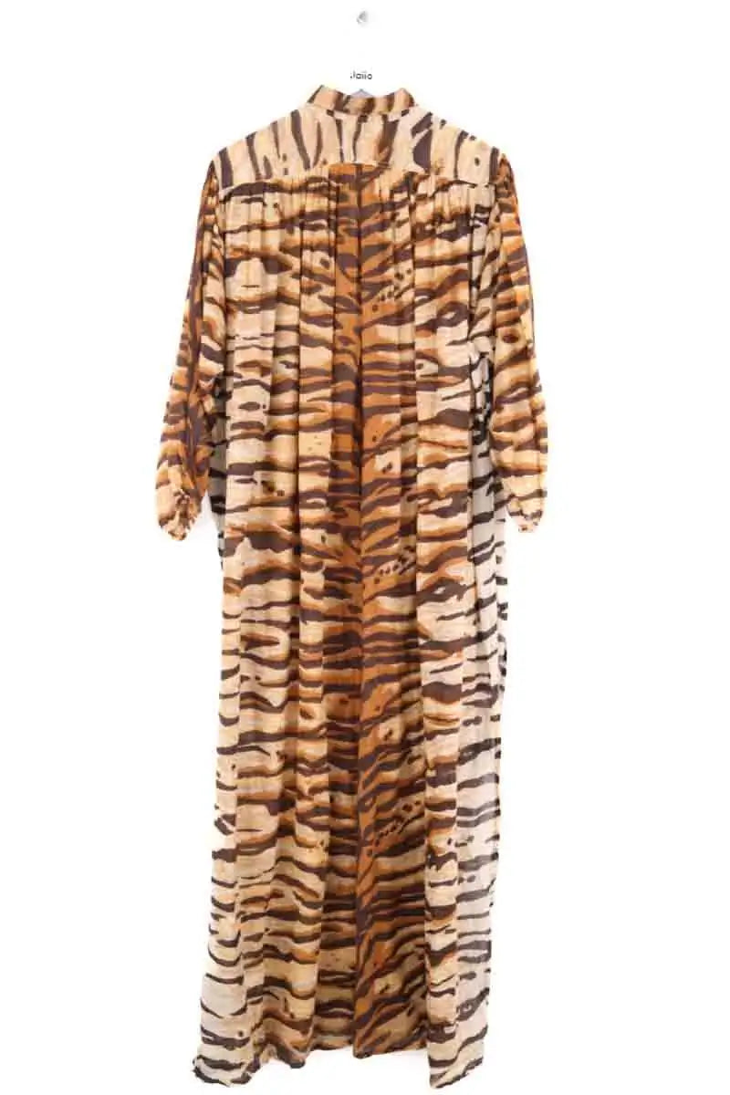 Robe Mes Demoiselles Camel en Coton