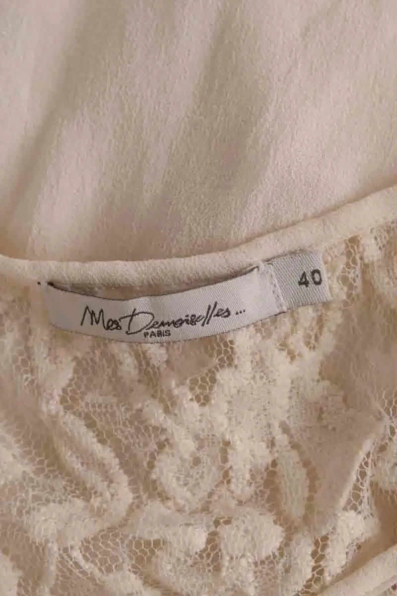 Robe Mes Demoiselles Ecru en Soie
