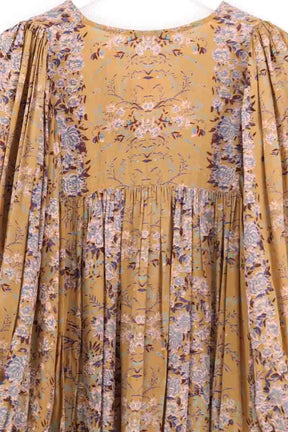 Robe Mes Demoiselles Jalon Camel en Viscose
