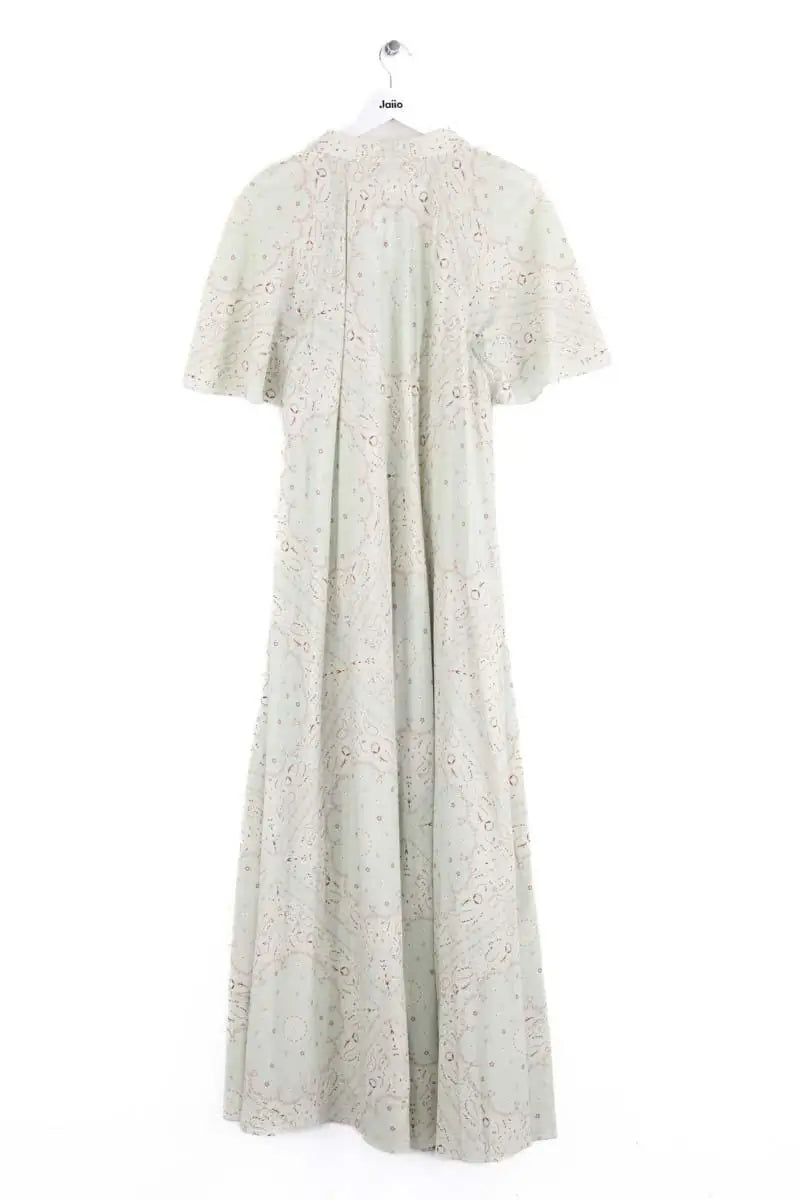 Robe Mes Demoiselles Sara Vert en Coton
