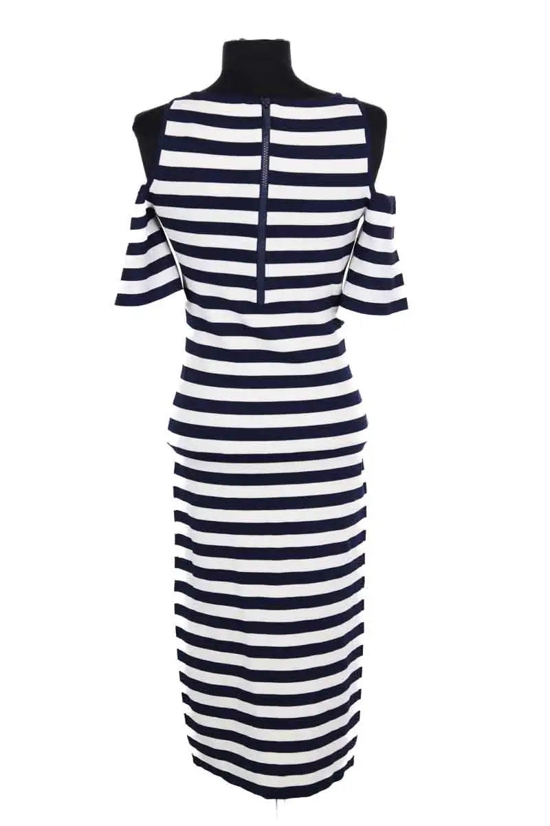 Robe Michael Kors Bleu en Viscose