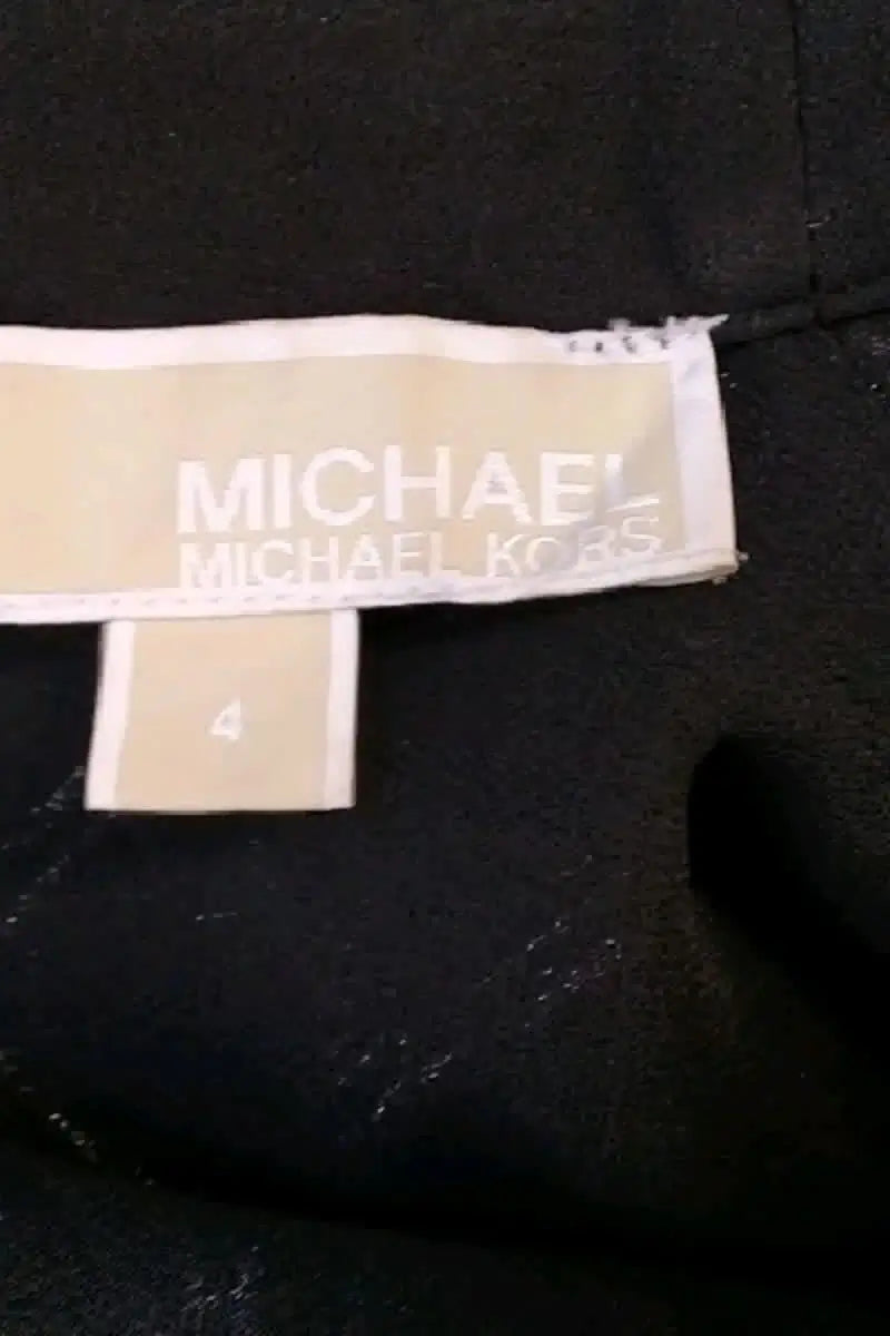 Robe Michael Kors Noir en Soie