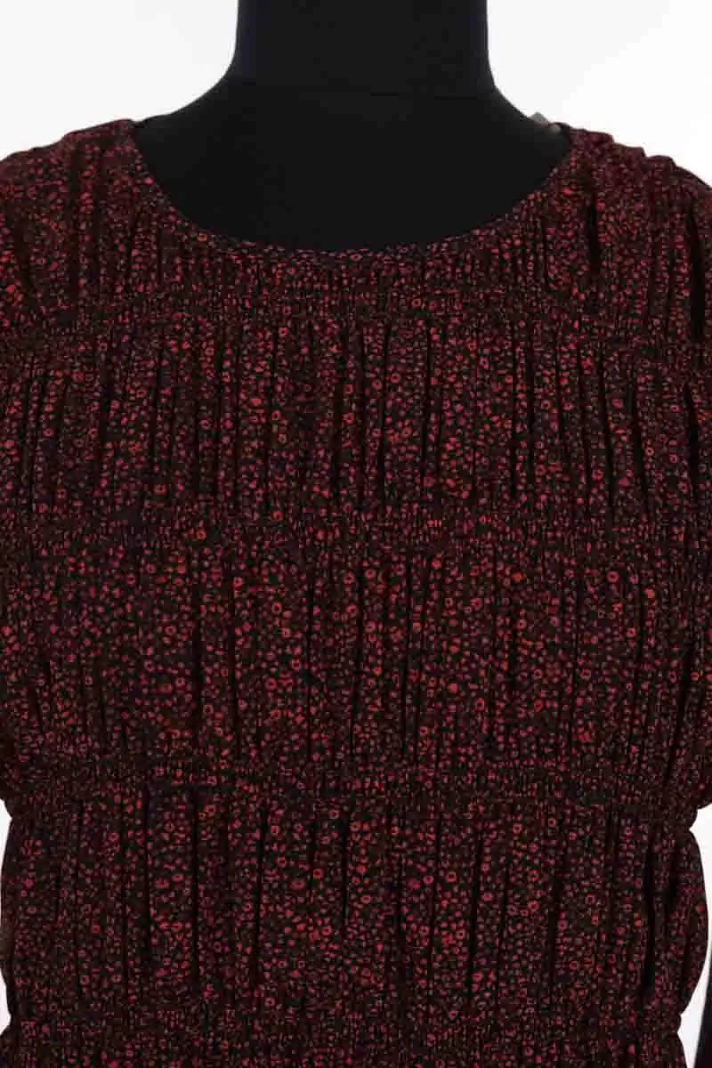Robe Michael Kors Rouge en Synthétique