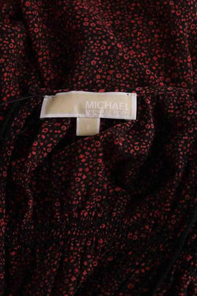 Robe Michael Kors Rouge en Synthétique