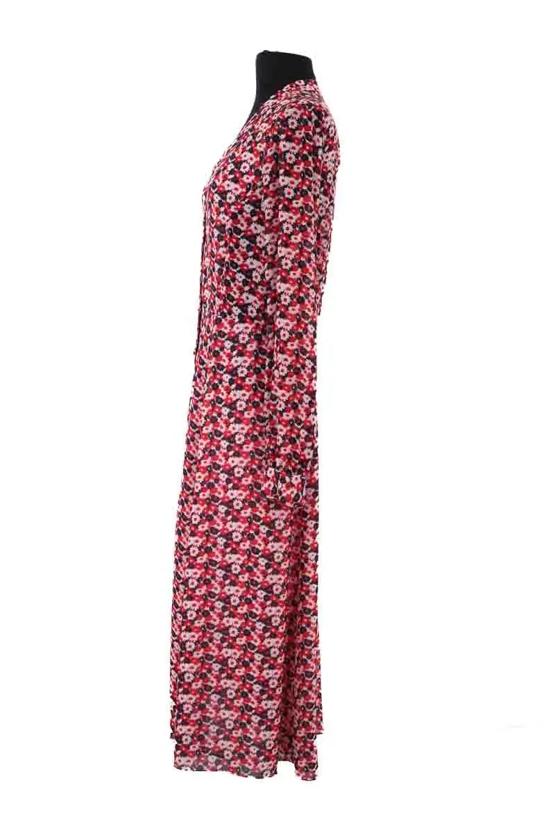 Robe Michael Kors Rouge en Synthétique