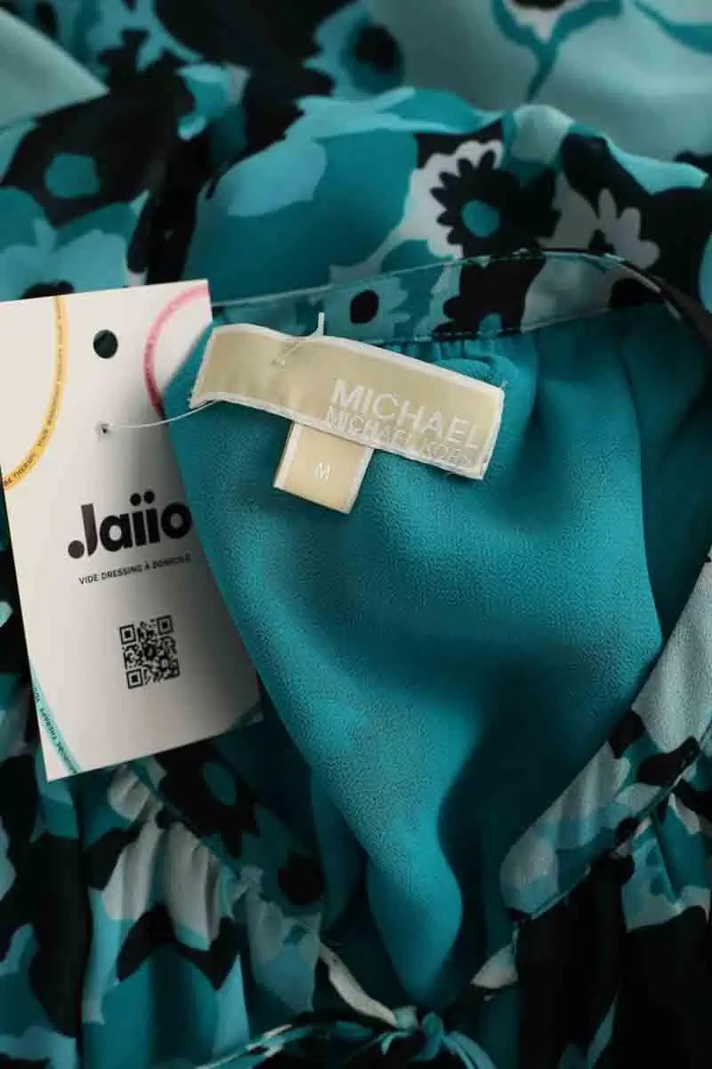 Robe Michael Kors Vert en Synthétique