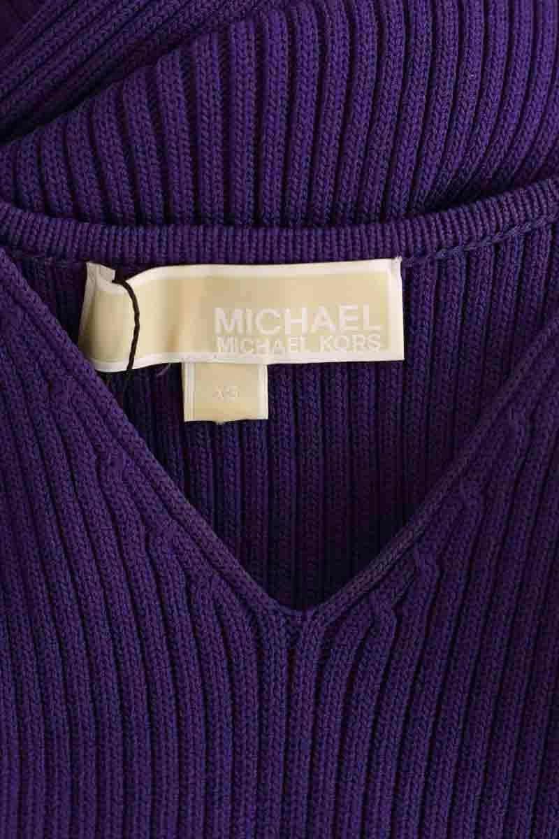 Robe Michael Kors Violet en Viscose