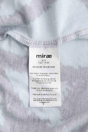 Robe Mirae Paris Bleu en Viscose