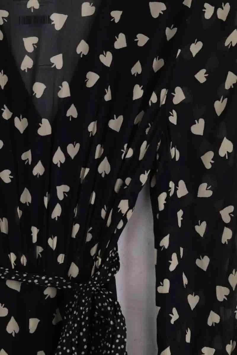 Robe Mirae Paris Noir en Viscose