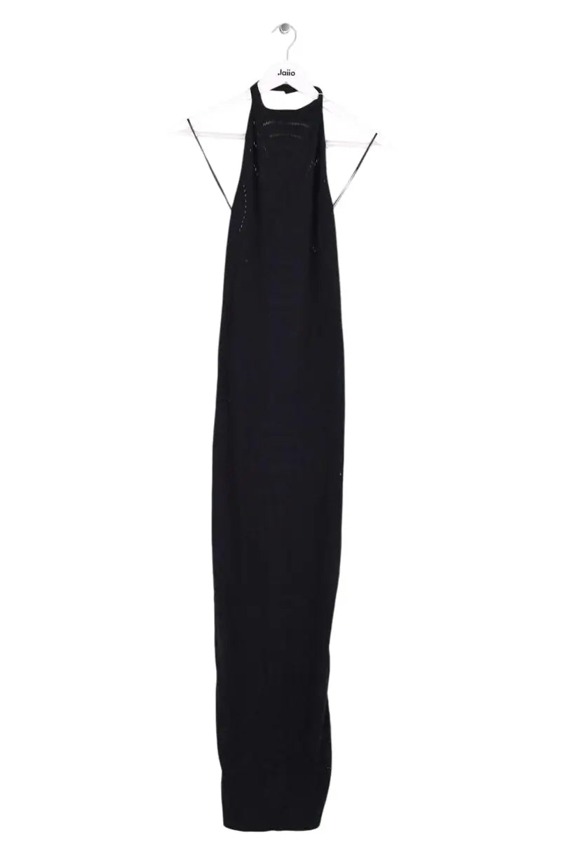Robe MISBHV Mesh halter long dress Noir en Synthétique, taille M - Seconde Main