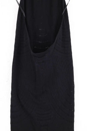 Robe MISBHV Mesh halter long dress Noir en Synthétique