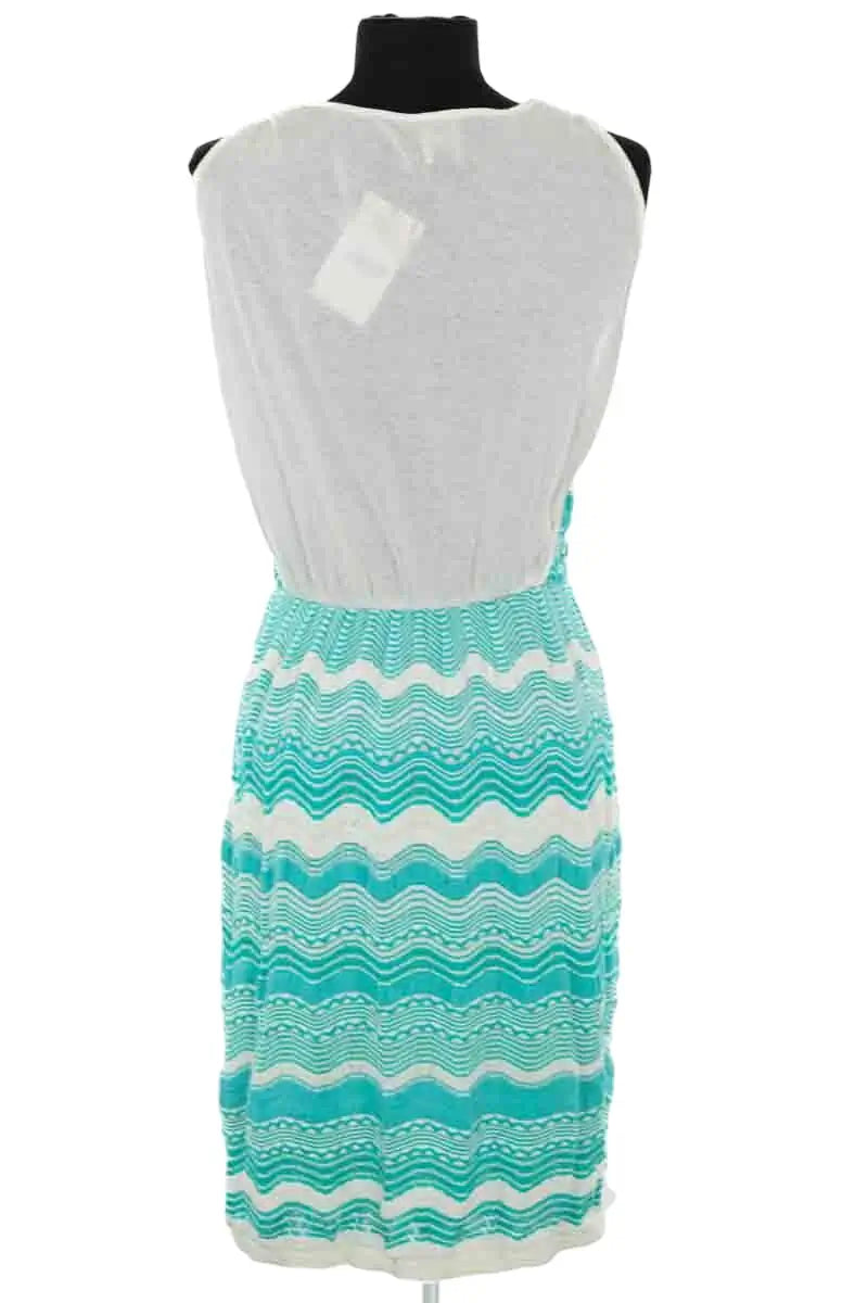 Robe Missoni Bleu en Coton, taille M - Seconde Main