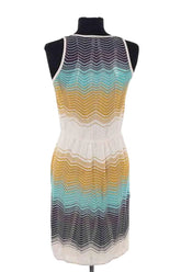 Robe Missoni Bleu en Synthétique, taille M - Seconde Main