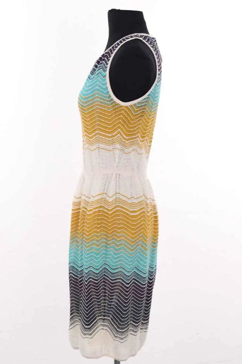 Robe Missoni Bleu en Synthétique