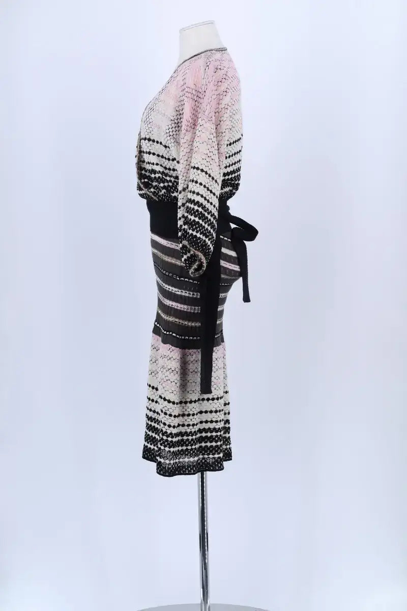 Robe Missoni Noir en Laine