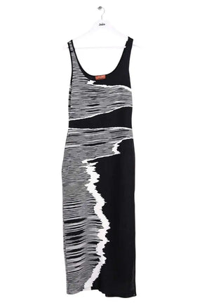 Robe Missoni Noir en Synthétique, taille XL - Seconde Main